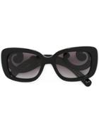 Prada Eyewear Baroque Sunglasses - Black