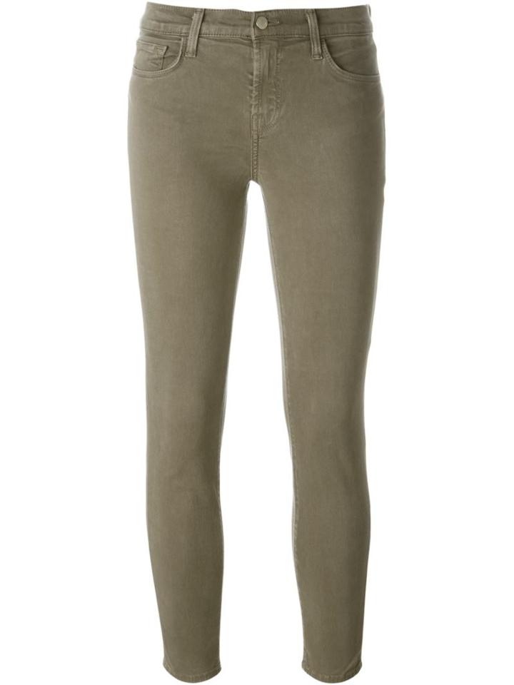 J Brand Skinny Jeans, Women's, Size: 26, Green, Lyocell/cotton/spandex/elastane