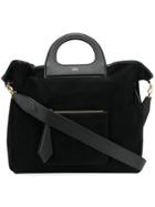 Max Mara Large Reversible Shopper Bag - Black