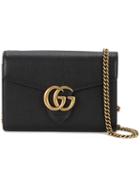 Gucci - Gg Marmont Shoulder Bag - Women - Leather/metal - One Size, Black, Leather/metal