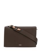 Tod's Leather Cross Body Bag - Brown