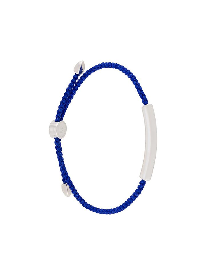 Monica Vinader Braided Bracelet - Blue