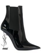 Saint Laurent Opyum 110 Ankle Boots - Black