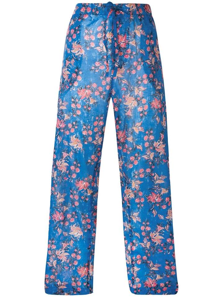 Isabel Marant Étoile Enoa Loose Trousers - Blue