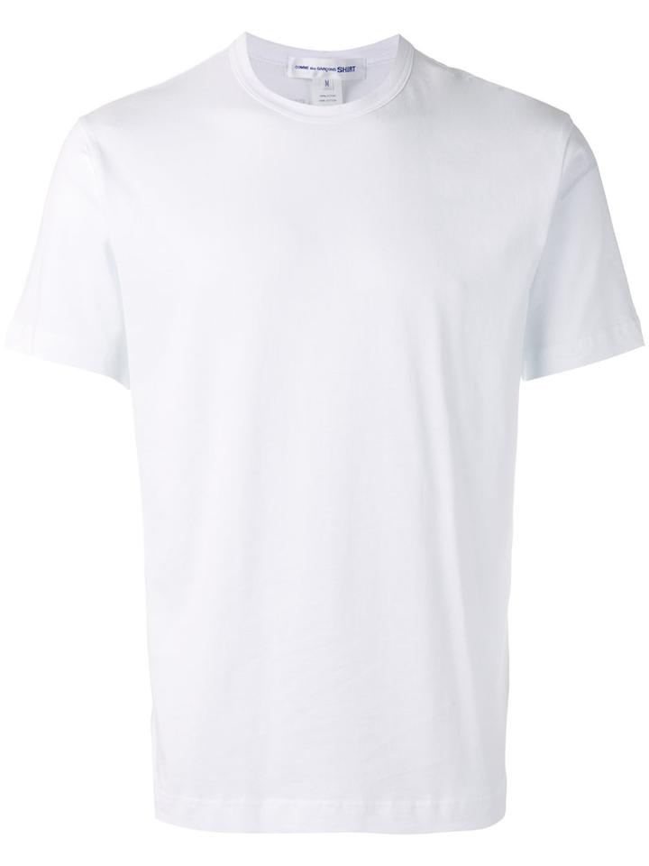 Comme Des Garçons Shirt Back Logo Print T-shirt, Men's, Size: Small, White, Cotton