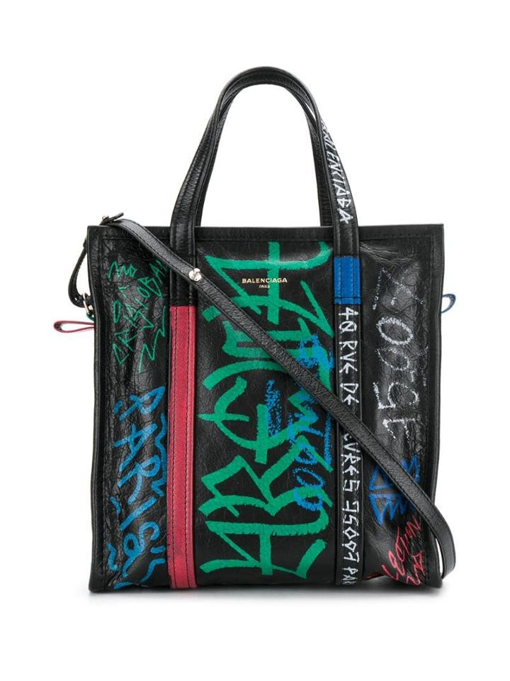 Balenciaga Bazar Shopping Tote - Black