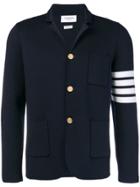 Thom Browne 4-bar Milano Stitch Sport Coat - Blue