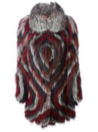 Liska Circle Print Coat