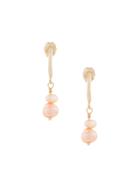 Petite Grand Little Pearl Earrings - Gold