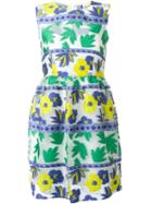 P.a.r.o.s.h. Penelope Dress, Women's, Size: M, White, Polyester/polyamide/silk/nylon