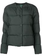 Save The Duck Round Neck Puffer Jacket - Green