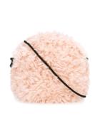 Andorine Faux Fur Cross Body Bag - Pink