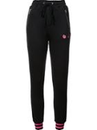 Thomas Wylde 'stand Up' Track Pants, Women's, Size: Large, Black, Polyester/modal