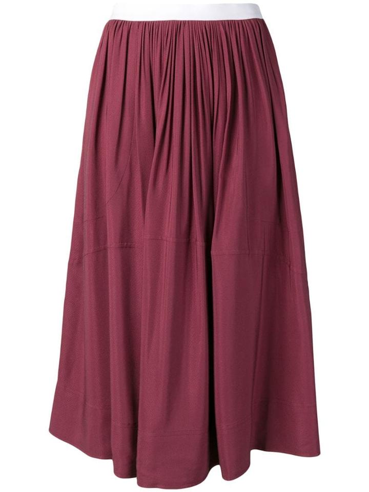 Golden Goose Flared Midi Skirt