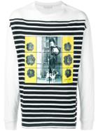 Jw Anderson Long-sleeve Printed T-shirt - Black