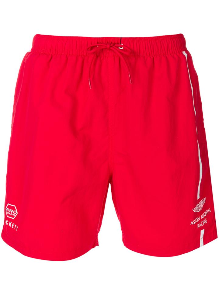 Hackett Aston Martin Racing Swim Shorts - Red