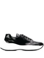 Prada Chunky Lace-up Sneakers - Black