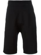 Neil Barrett Ribbed Detailing Track Shorts