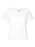 Cityshop - Round Neck T-shirt - Women - Cotton - One Size, Women's, White, Cotton