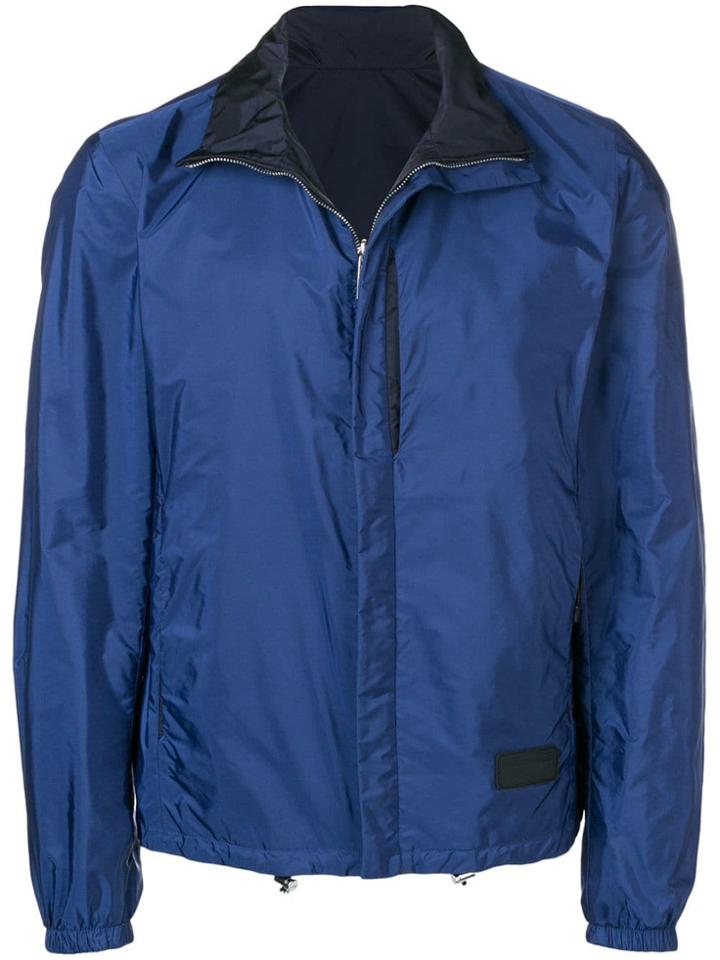 Prada Technical Shirt Jacket - Blue
