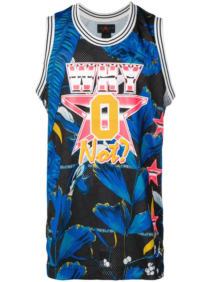 Jordan Jordan X Rw Jersey 1 Top - Black