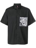 Oamc Contrast-pocket Shirt - Black