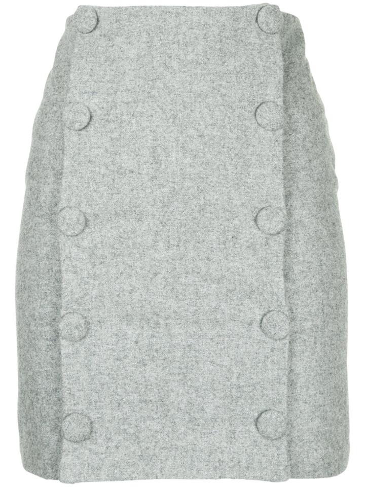 Tatuna Nikolaishvili High Waisted Skirt - Grey