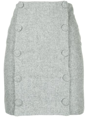 Tatuna Nikolaishvili High Waisted Skirt - Grey