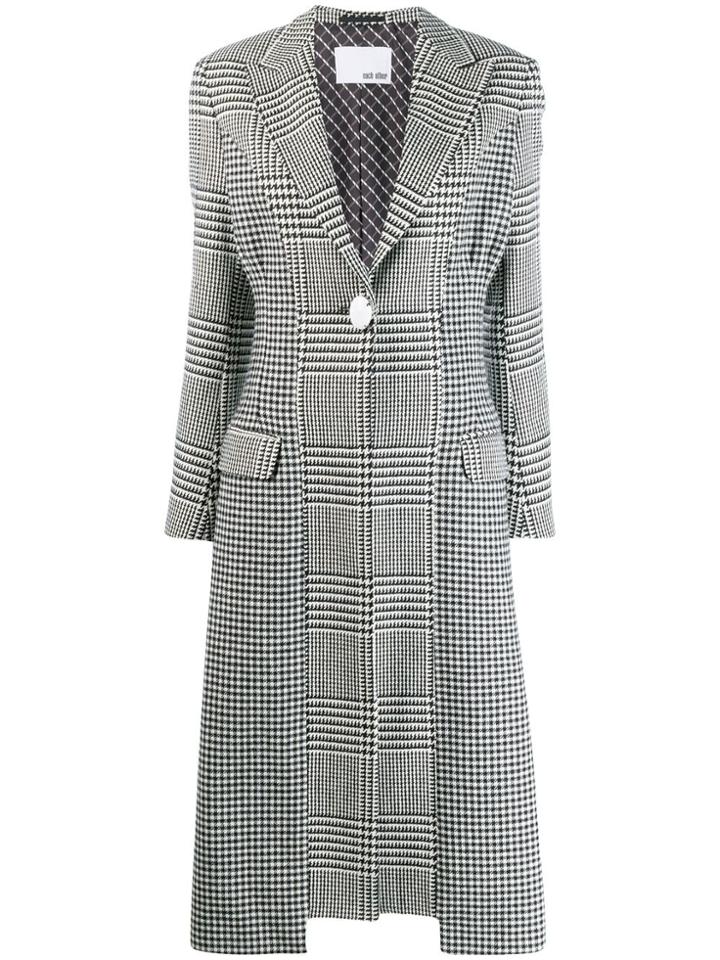 Each X Other Re-sculpted Tailored Coat - Black