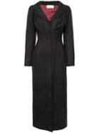 Sara Battaglia Tailored Shirt Dress - Black