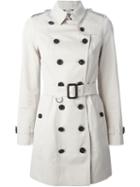 Burberry Classic Trench Coat, Women's, Size: 4, Nude/neutrals, Cotton/viscose