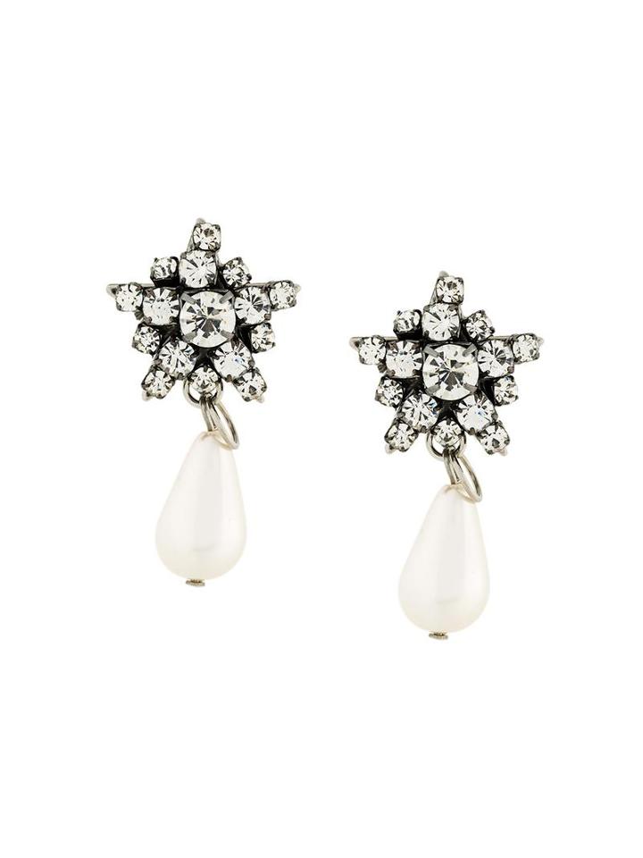 Radà Pearl Pendant Earrings, Women's, Metallic