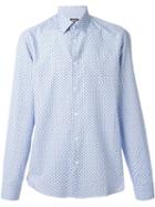Kenzo Cactus Shirt, Men's, Size: 42, Blue, Cotton