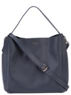 Furla - Square Shoulder Bag - Women - Leather - One Size, Women's, Blue, Leather