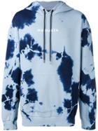 Mauna Kea Tie-dye Printed Hoodie - Blue