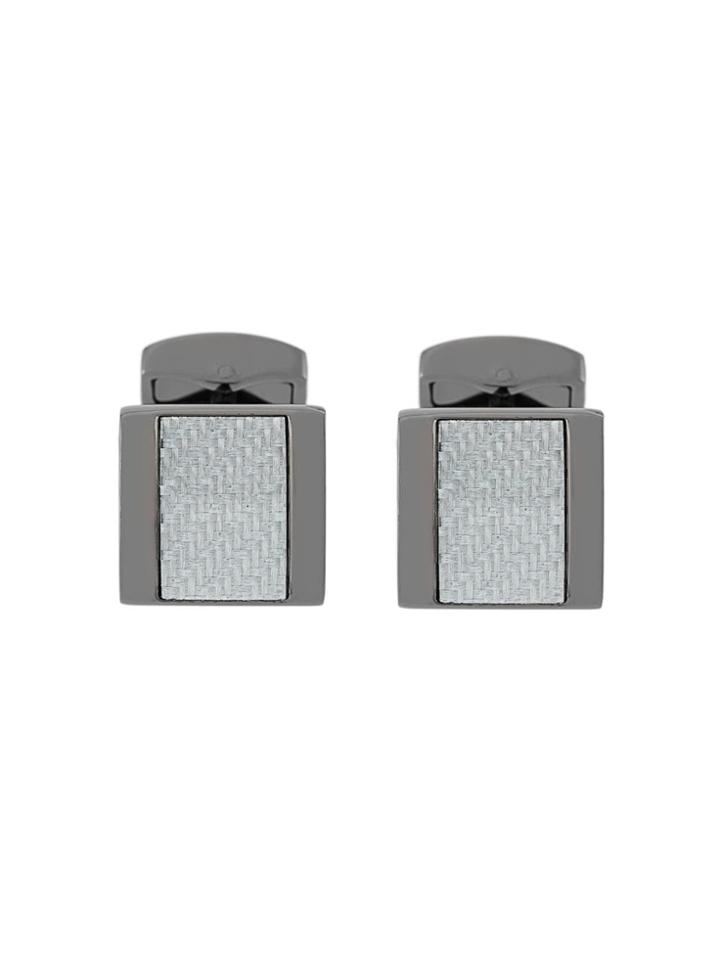 Tateossian Carbon Freeway Cufflinks - Metallic