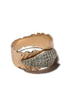 Kismet By Milka 14kt Rose Gold Diamond Dagger Pinky Ring