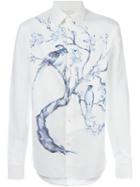 Alexander Mcqueen Birds Printed Shirt
