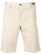 Pt01 Plain Tailored Shorts - Neutrals