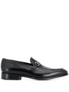 Salvatore Ferragamo Leather Formal Loafers - Black