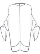 Nº21 Embellished Body Chain - Metallic
