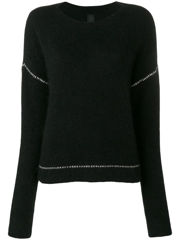 Thom Krom Round Neck Jumper - Black