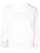 Hussein Chalayan Stand-up Neck Jumper - White