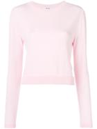 Blugirl Cut Out Jumper - Pink & Purple