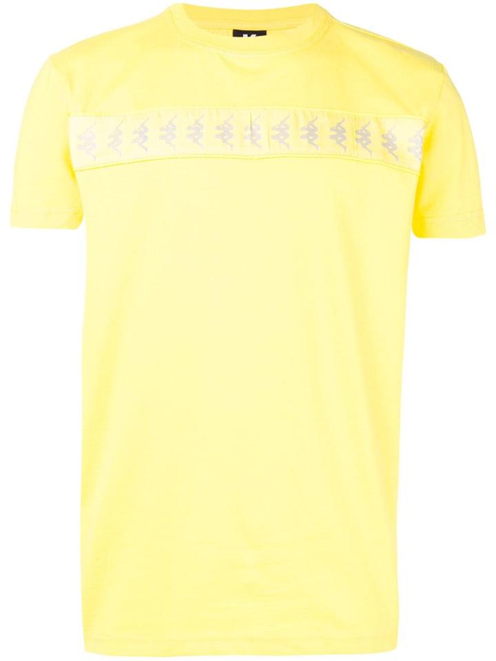 Kappa Kontroll Logo Band T-shirt - Yellow & Orange