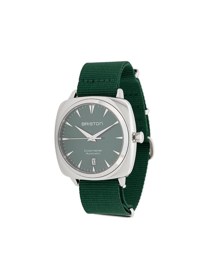Briston Watches Clubmaster Iconic Steel Watch - Green