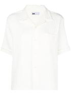 Gmbh Textured Shortsleeved Shirt - White