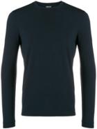 Giorgio Armani Long Sleeve T-shirt - Blue