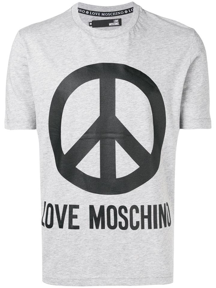 Love Moschino Short Sleeved T-shirt - Grey