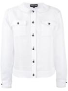 Giorgio Armani - Button-up Longsleeve Shirt - Women - Polyester - 44, Women's, White, Polyester